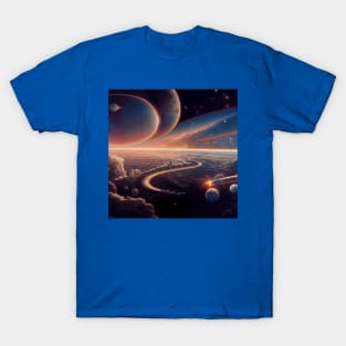 Interplanetary Spaceport T-Shirt